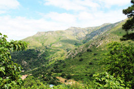 Vue de Speloncato village de Haute Corse